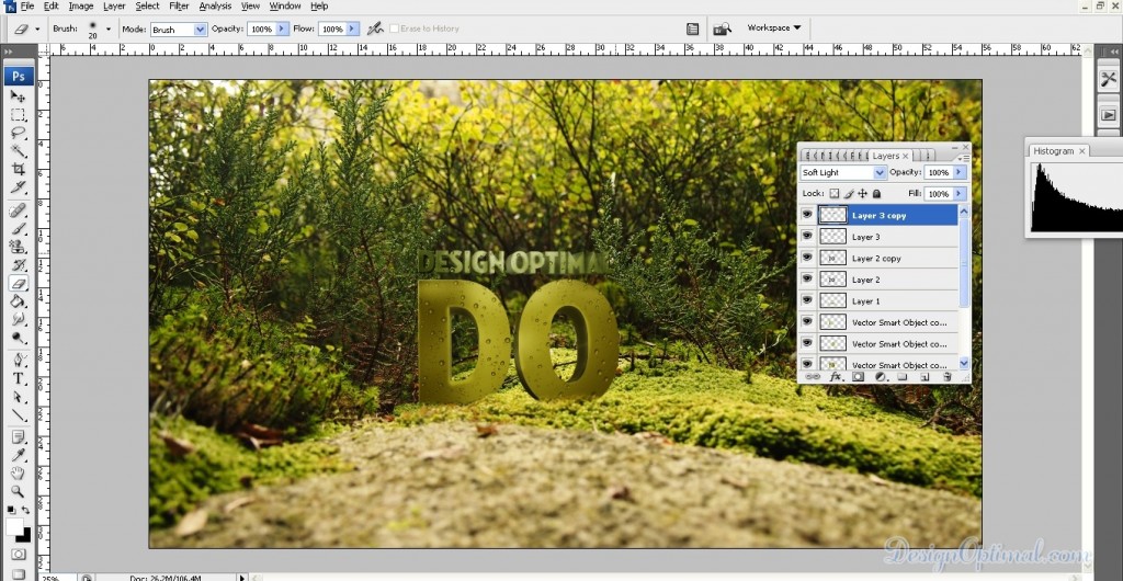 create a Cool 3D TEXT using Adobe Illustrator and Photoshop - Steps 11.1