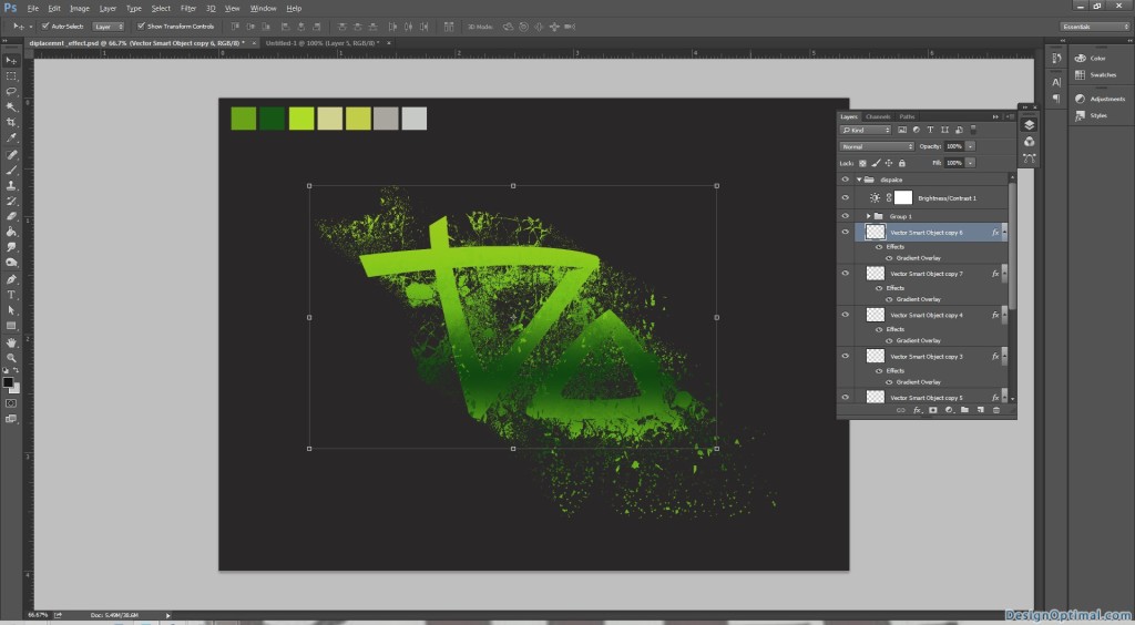 10.2 Adding the next complicated displacement map 