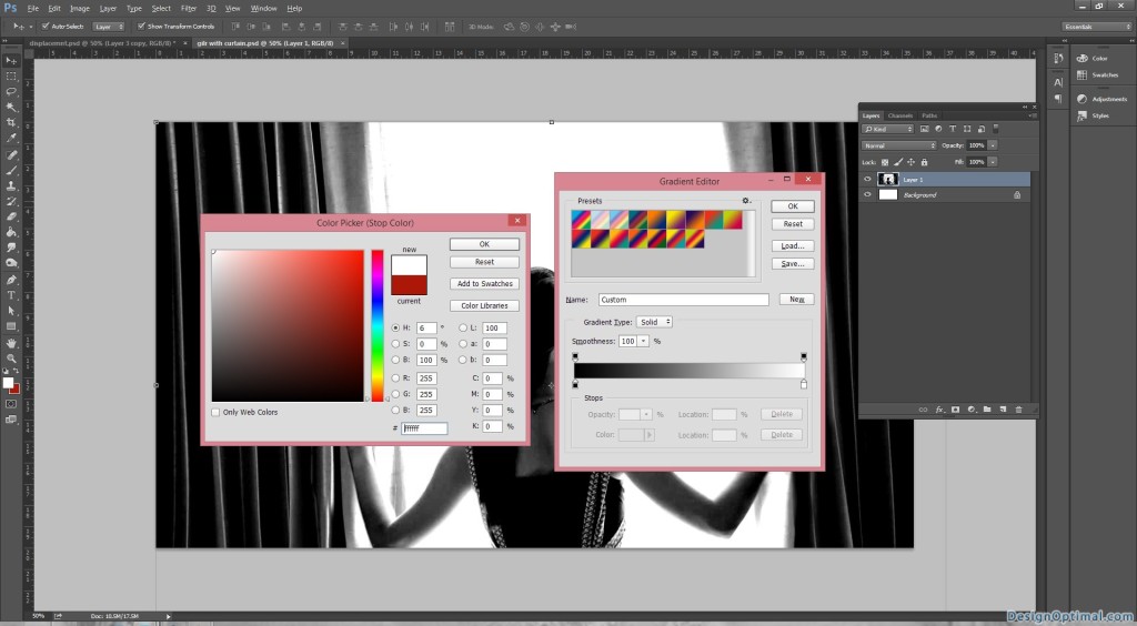 10.1 Adding the gradient Map
